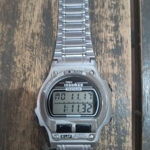 Timex Ironman Silver Digital Watch